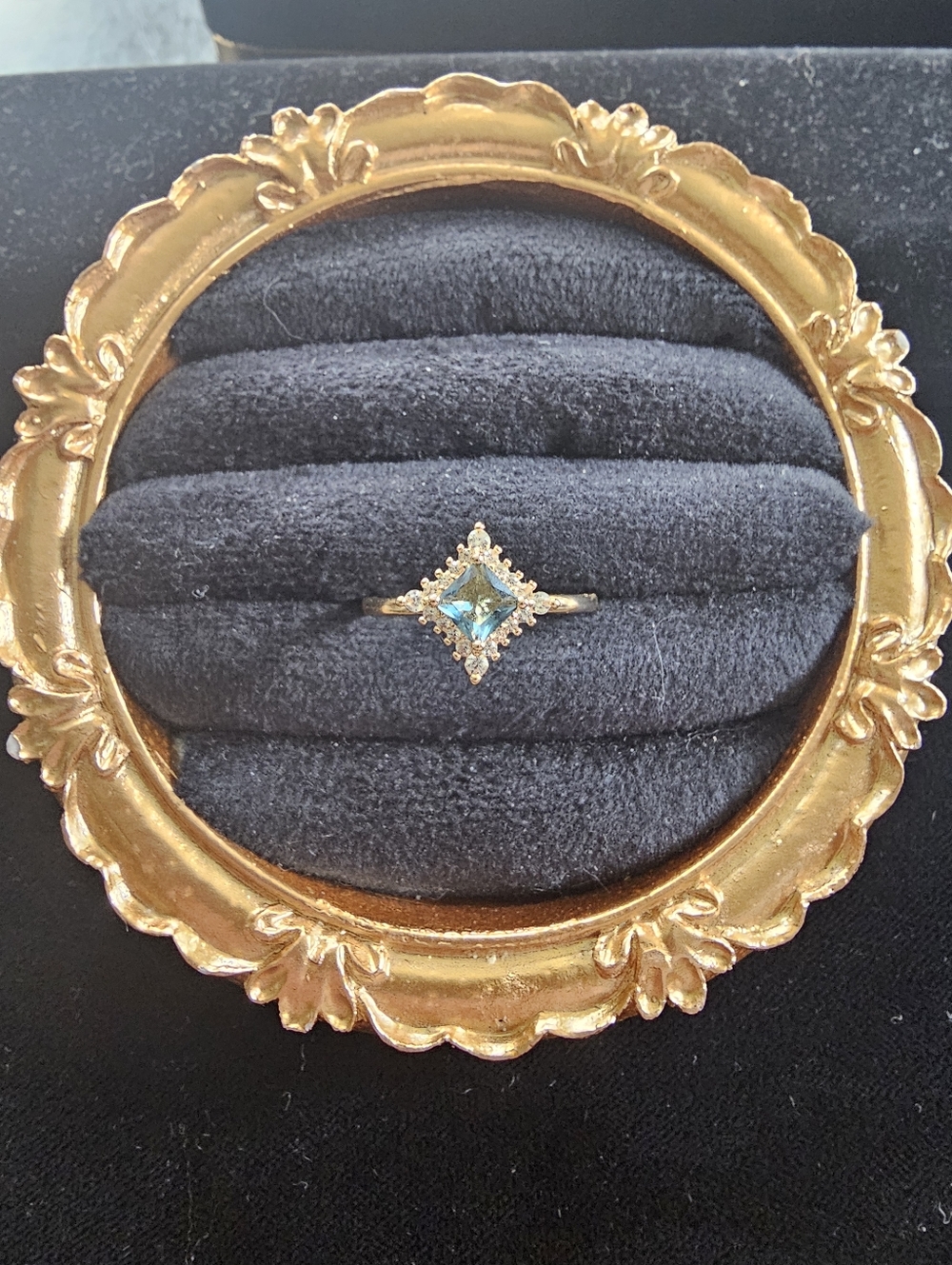 Vintage Gold Plated Ring Size 9.5